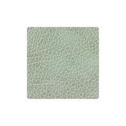 LindDNA - Glasbrik- Hippo Olive Green - 10x10 cm