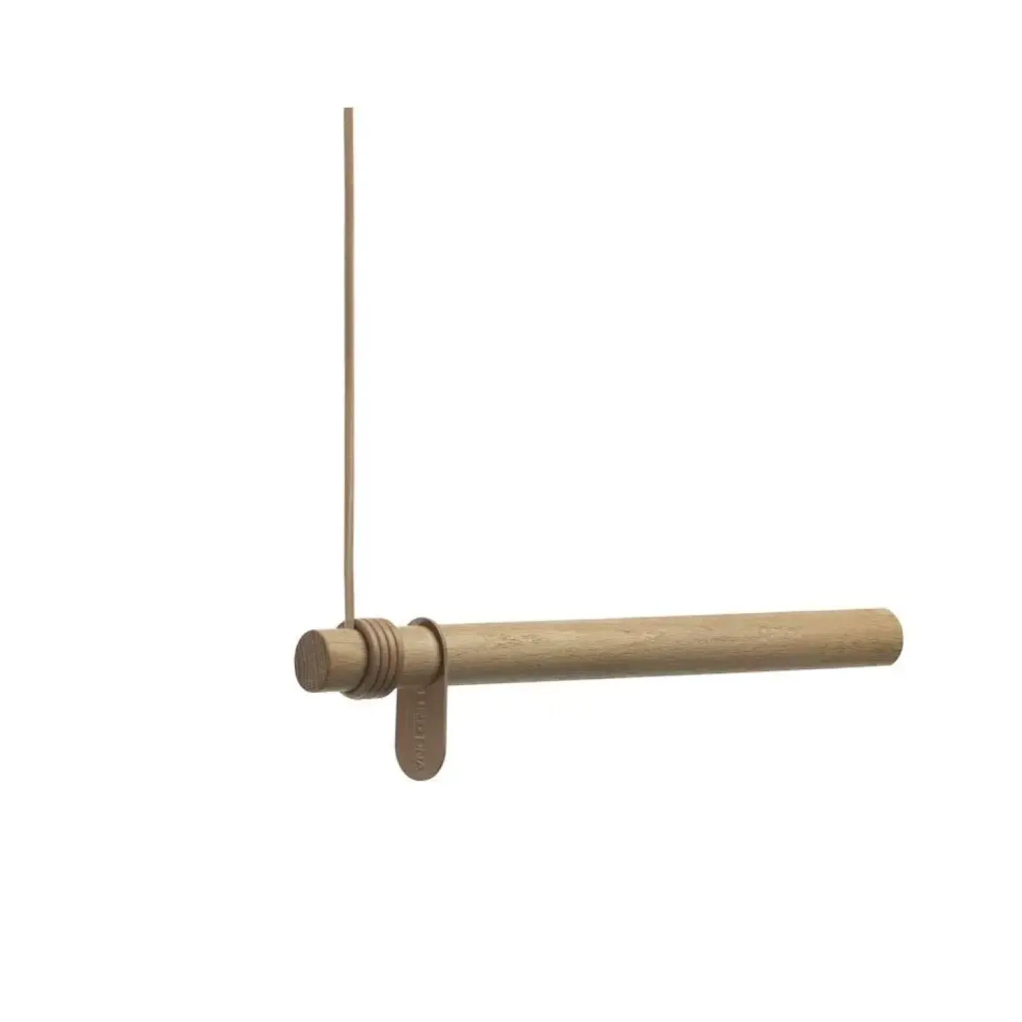 LindDNA bøjlestang - Wall swing 50 cm (nature oak/nature leather cord)