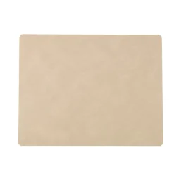 LindDNA dækkeserviet - Tablemat Square 35x45 cm (sand/nupo)