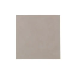 LindDNA dækkeserviet - Tablemat Square 28x28 cm (light grey/nupo)