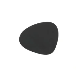 LindDNA dækkeserviet - table mat curve 24 x 28 cm (nupo/black) - Sort