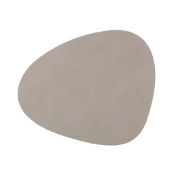 LindDNA dækkeserviet - Table mat curve 37 x 44 cm (nupo/light grey)