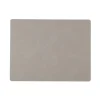 LindDNA dækkeserviet - Tablemat Square 35x45 cm (light grey/nupo)