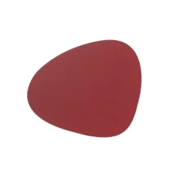 LindDNA dækkeserviet - table mat curve 24 x 28 cm (bull/red)