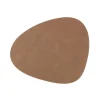 LindDNA dækkeserviet - Table mat curve 37 x 44 cm (nupo/brown)