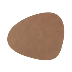 LindDNA dækkeserviet - Table mat curve 37 x 44 cm (nupo/brown)