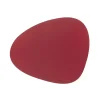 LindDNA dækkeserviet - Table mat curve 37 x 44 cm (red/bull)