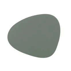 LindDNA dækkeserviet - Table mat curve 37 x 44 cm (nupo/pastel green)
