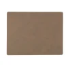LindDNA dækkeserviet - Tablemat Square 35x45 cm (brown/nupo)