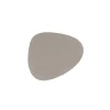 LindDNA ølbrik - Glass mat curve (nupo/light grey)