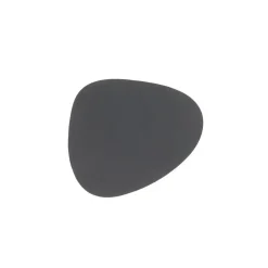 LindDNA ølbrik - Glass mat curve (nupo/anthracite) - 11 x 13 cm