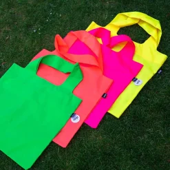 LOQI - Indkøbsnet - Recycled - Neon Gul