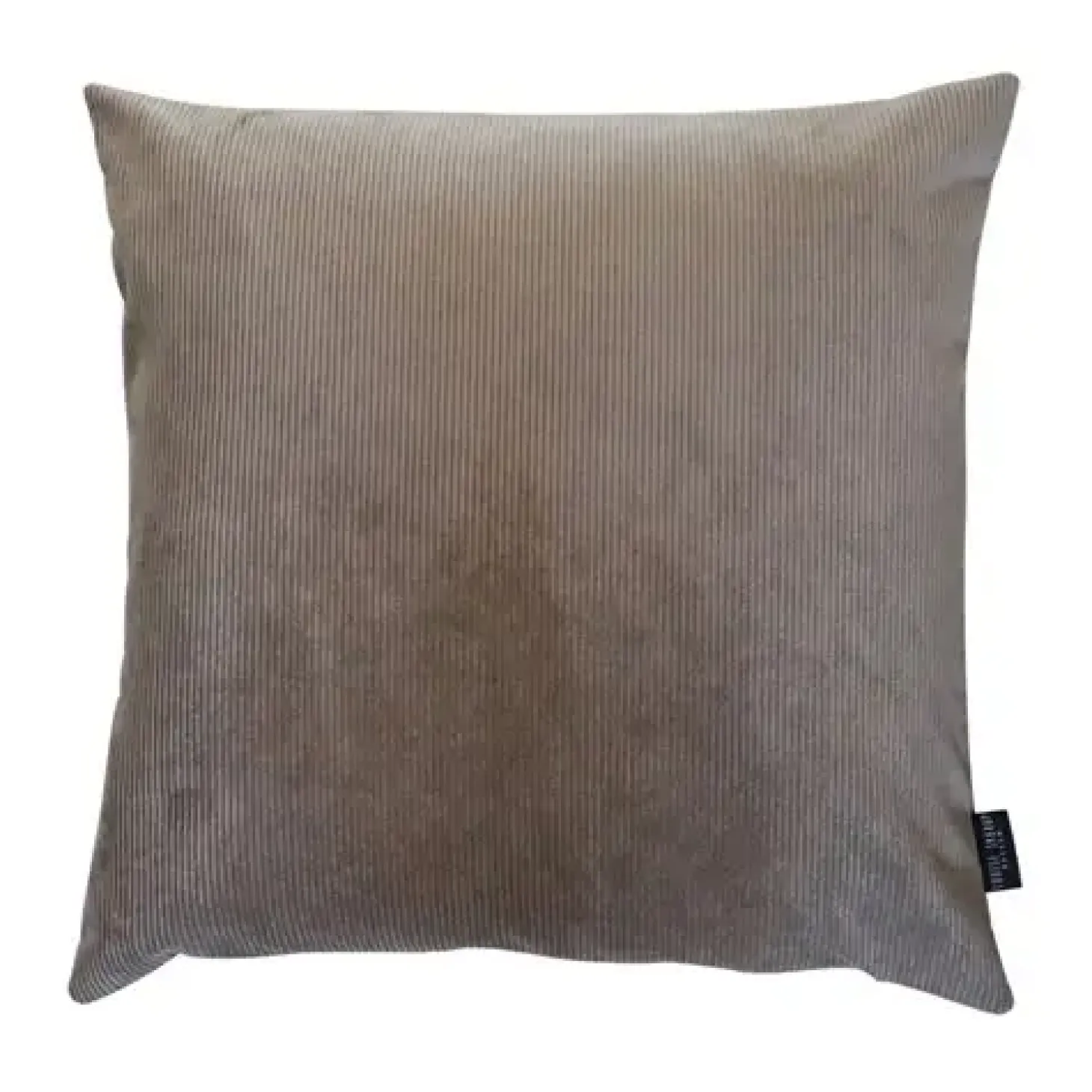 Louise Smærup - fløjl pude Corduroy - Sand farvet (50x50 cm)