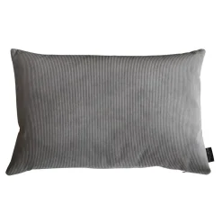 Louise Smærup - Pude Corduroy - Icecold Grey (40x60 cm)