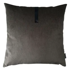 Louise Smærup - Pude, corduroy - Taupe (50x50 cm.)