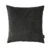 Louise Smærup - Pude, fløjl u. strop - Dark Grey (50x50 cm.)