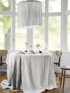 Lovely Linen - Dug - Lovely - Lys Grå - 145x250 cm