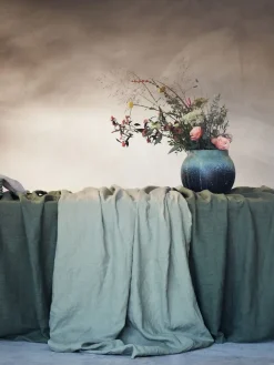 Lovely Linen - Dug - Lovely - Avocado/Grøn - 145x250 cm