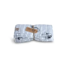 Lovely Linen - Dug - Misty - Stripe Sky - 145x380 cm