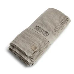 Lovely Linen - Dug - Natural Beige - 145x380 cm