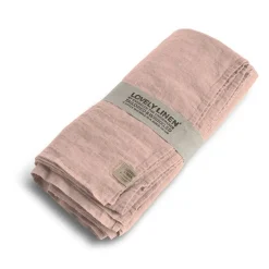 Lovely Linen - Dug, Litchi (rosa) - 145x300