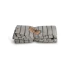 Lovely Linen - Misty Dug - Stripe Black/Sort Stribet - 145x300 cm