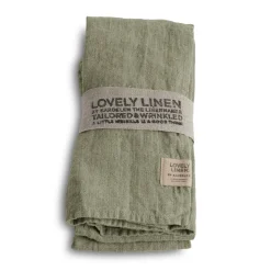 Lovely Linen - Stofserviet - Avocado - 45x45 cm