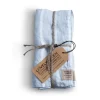 Lovely Linen - Stofserviet - Misty - Stripe Sky