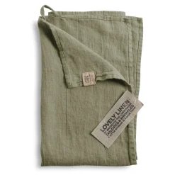 Lovely Linen - Viskestykke - Avocado/Grøn