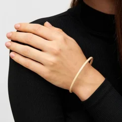 LULU Copenhagen - Armbånd - Color Bangle - Buttercream - Ø 6,5 cm