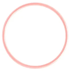 LULU Copenhagen - Armbånd - Color Bangle - Burnt Coral - Ø 6,5 cm