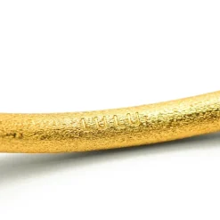 LULU Copenhagen - Armbånd - Color Bangle - Brushed Gold / "Guld" - Ø 6,5 cm