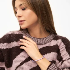 LULU Copenhagen - Armbånd - Color Bangle - Lilla - Ø 6,5 cm