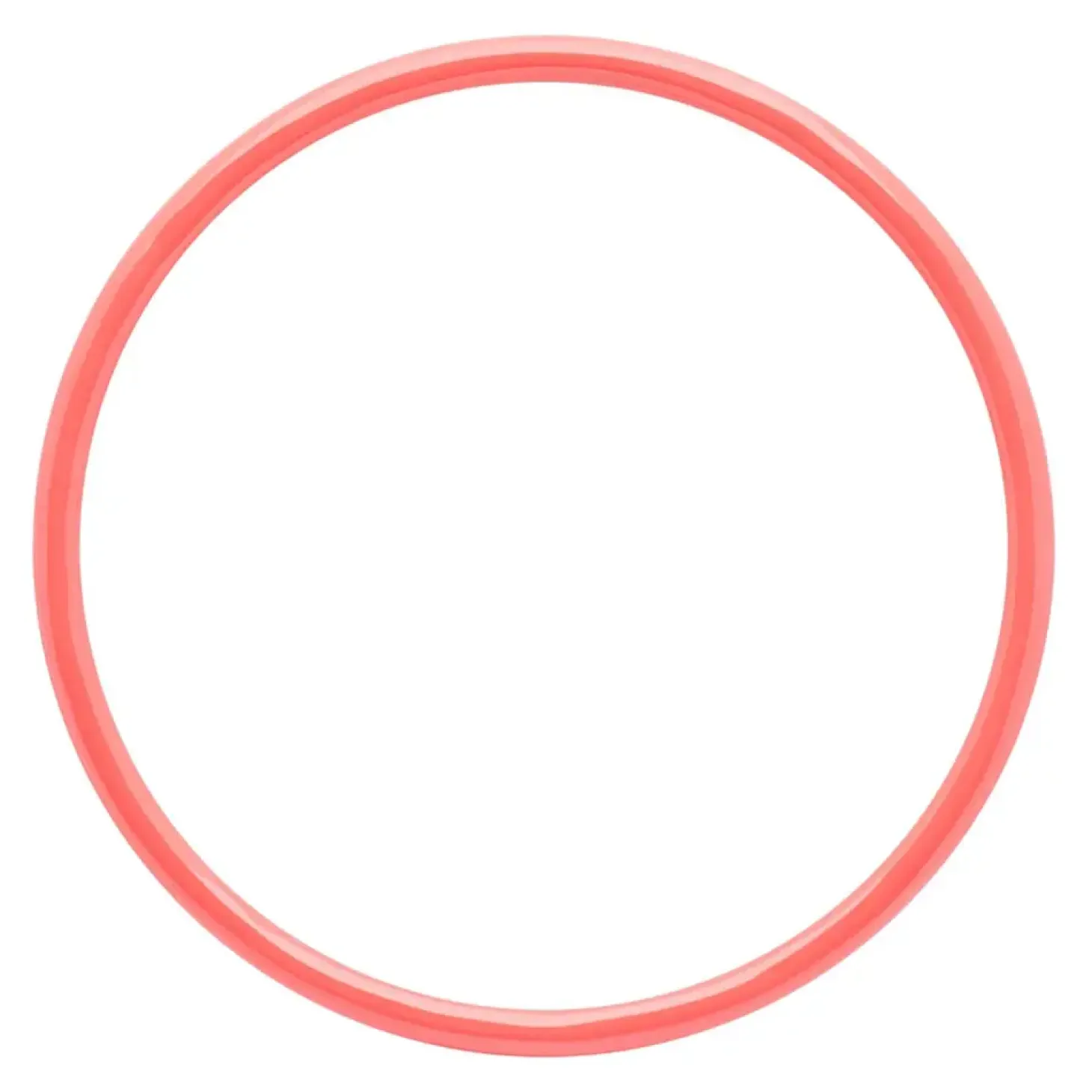 LULU Copenhagen - Armbånd - Color Bangle - Coral/ Orange - Ø 6,0 cm