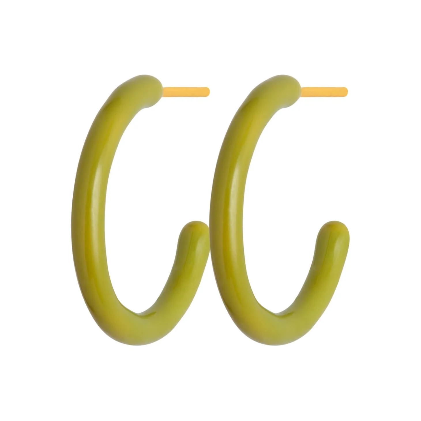 LULU Copenhagen - Color Hoops M, Willow Green (1 sæt)