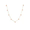 LULU Copenhagen - Halskæde - Love U - Guld/Burnt Coral
