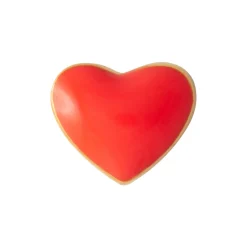 LULU Copenhagen - Love U Ørering, Red (1 stk.)