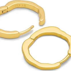LULU Copenhagen - Øreringe - Organic Hoops - 1 sæt