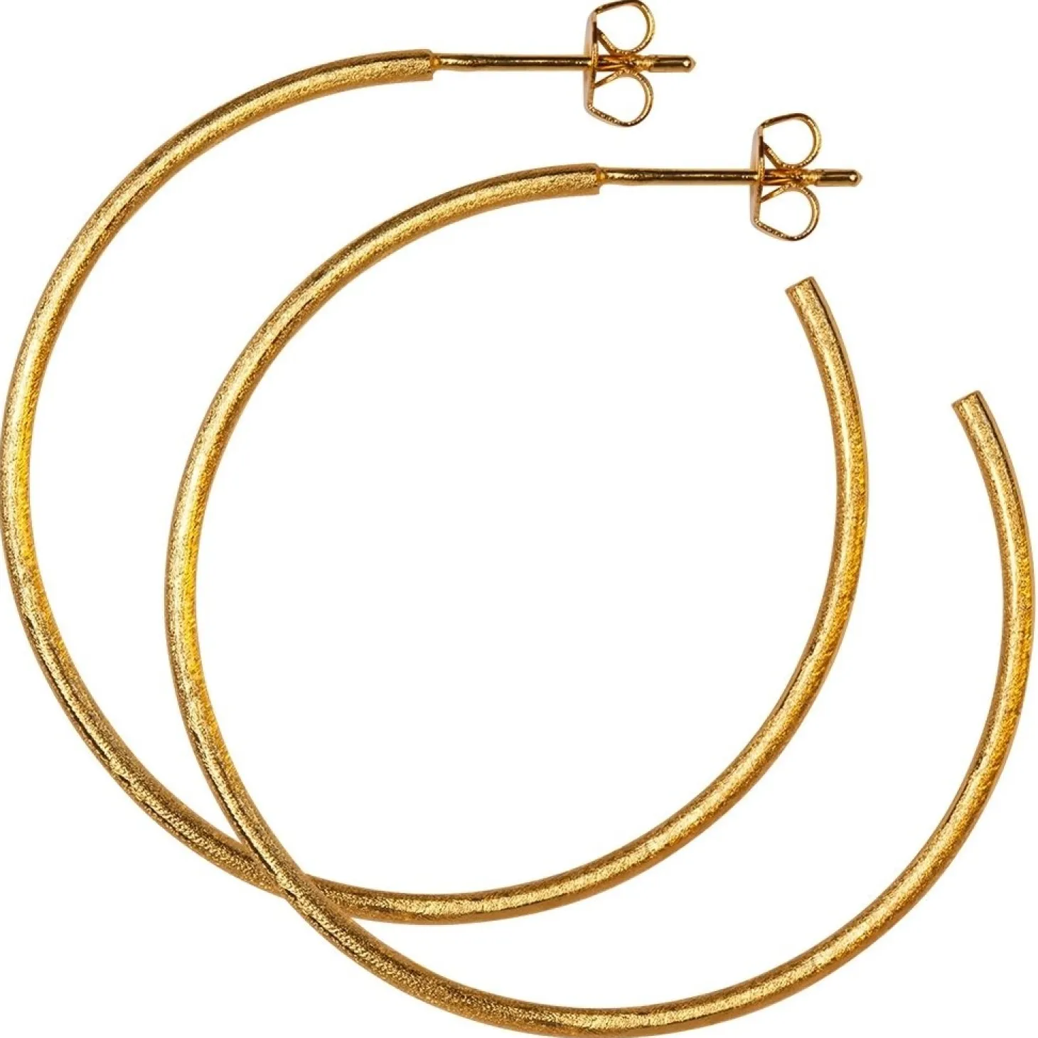 LULU Copenhagen - Øreringe - NON HOOPS LARGE - (1 sæt)