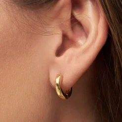 LULU Copenhagen - Øreringe - Buckle Hoops - Large - 1 sæt