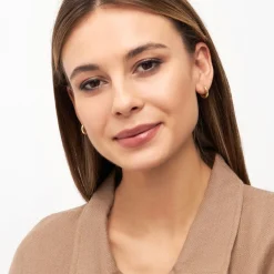 LULU Copenhagen - Øreringe - Buckle Hoops - Large - 1 sæt