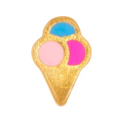 LULU Copenhagen - Ørestik - Ice Cone - Guld (1 stk.)