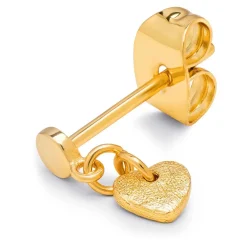 LULU Copenhagen - Ørestikker - Topping Short Love U - Guld - 1 stk.