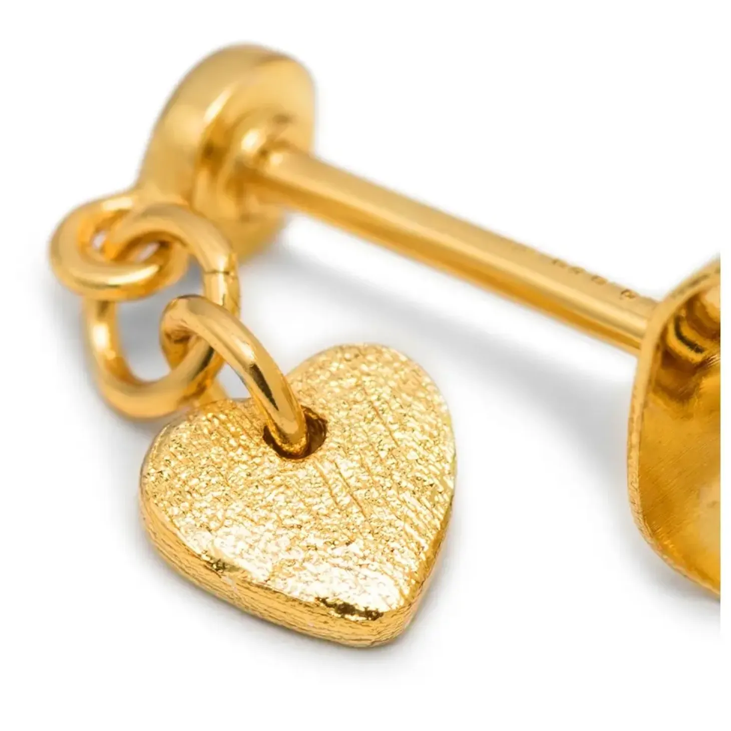 LULU Copenhagen - Ørestikker - Topping Short Love U - Guld - 1 stk.