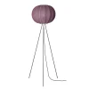Made By Hand - Gulvlampe - Knit-Wit 45 Round Floor High - Burgundy