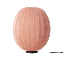 Made By Hand - Gulvlampe - Knit-Wit 65 High Oval Floor Level - Coral