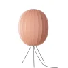Made By Hand - Gulvlampe - Knit-Wit 65 High Oval Floor Medium - Coral