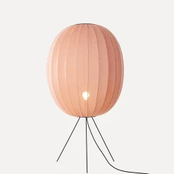 Made By Hand - Gulvlampe - Knit-Wit 65 High Oval Floor Medium - Coral
