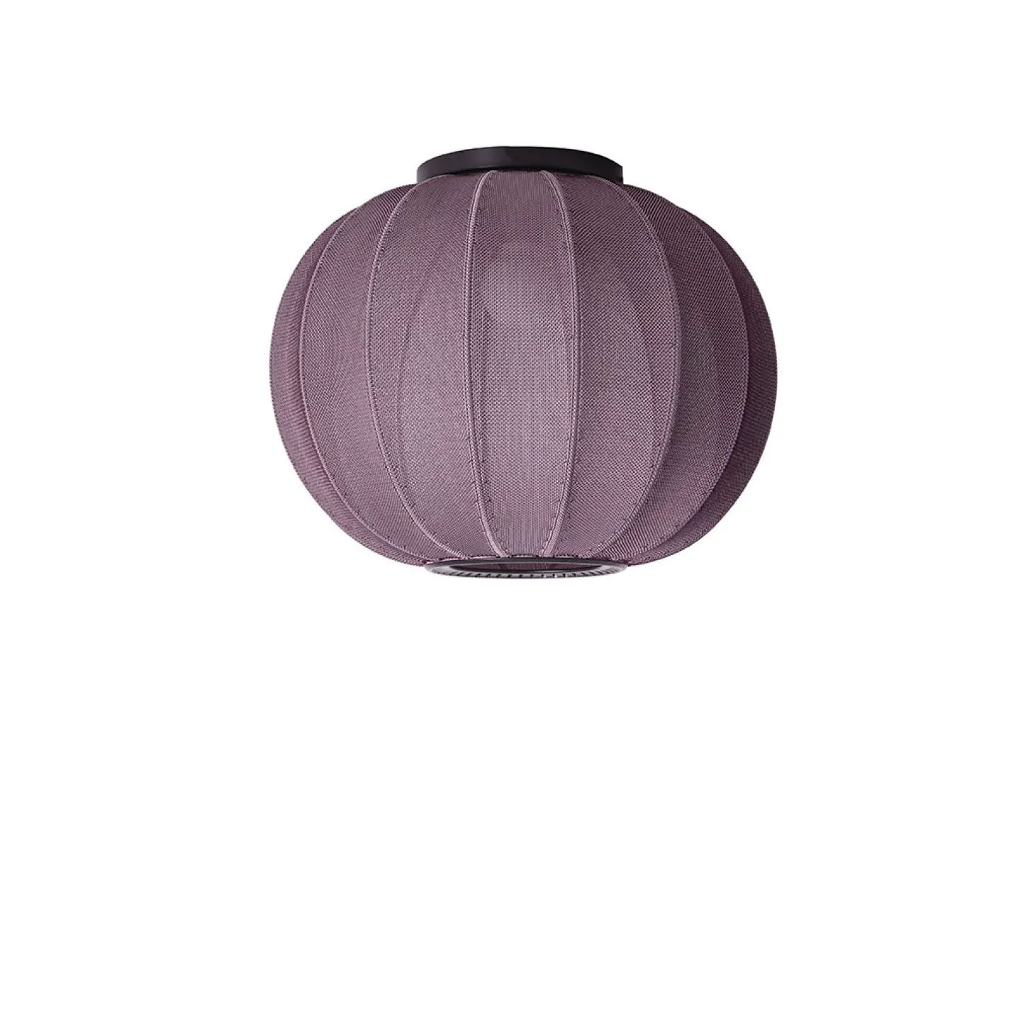 Made By Hand - Loftlampe - Knit-Wit 45 Round Ceiling - Burgundy