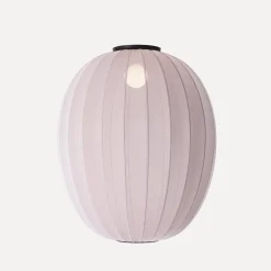 Made By Hand - Loftlampe - Knit-Wit 65 High Oval Ceiling - Light Pink